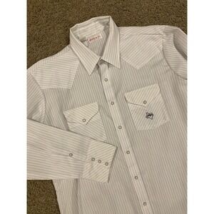 Vintage Johnny‎ Lee Gilley's Club Pasadena Texas 80s Button Up Pearl Snap Shirt